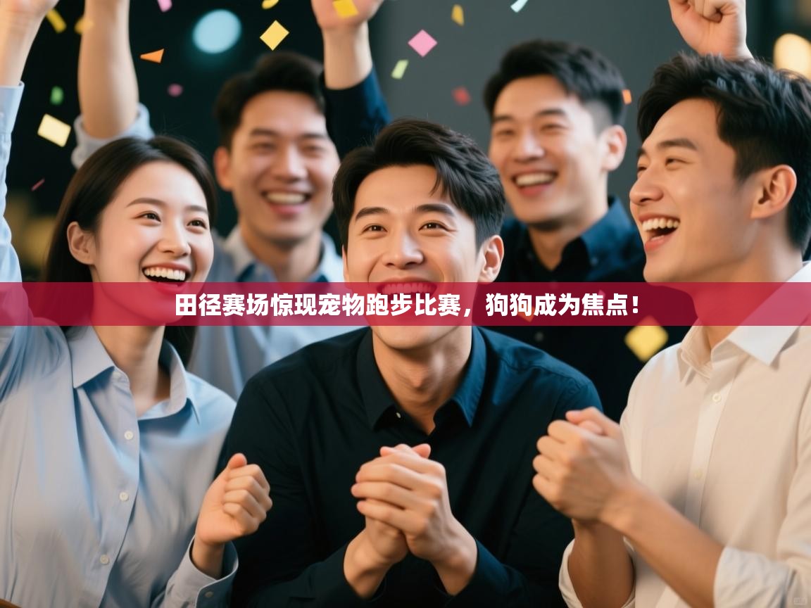 田径赛场惊现宠物跑步比赛，狗狗成为焦点！  第2张